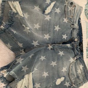 Judy blue star shorts
